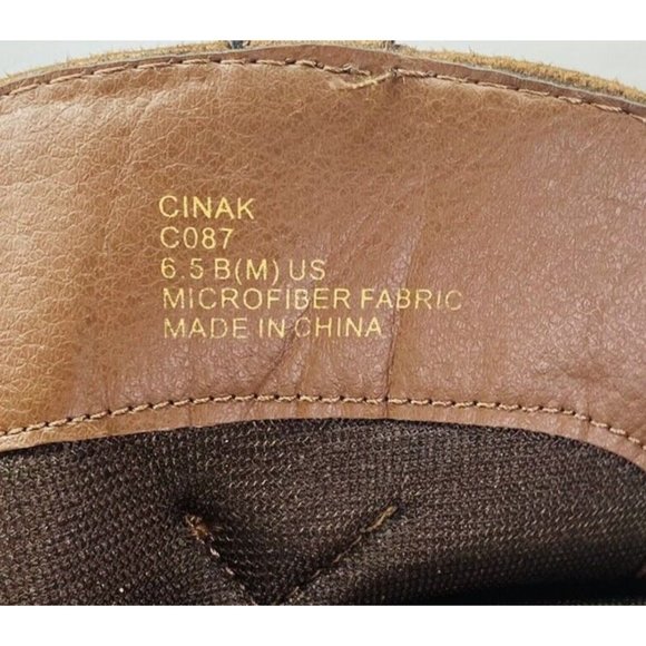 Cinak Women CO87 Microfiber Fabric Maya Design Pull On Cowboy Boots Size 6.5 M - Picture 10 of 13